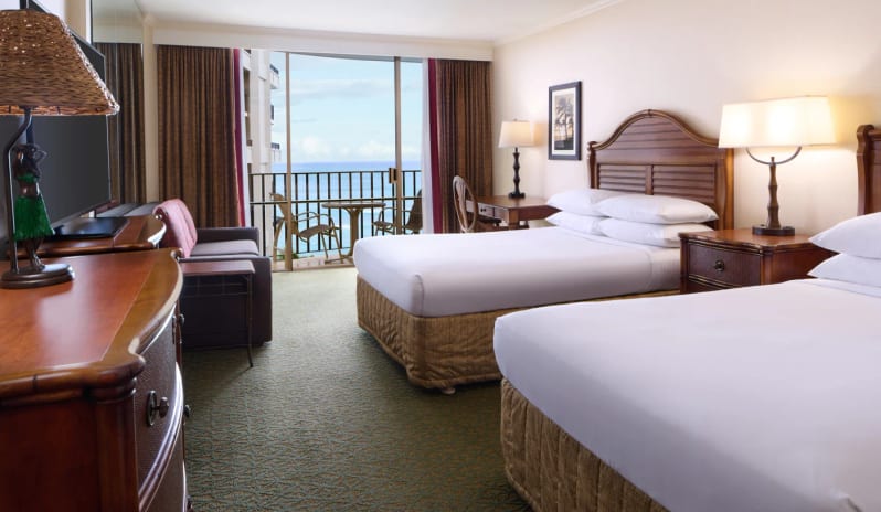 Ocean View Room Twin Beds